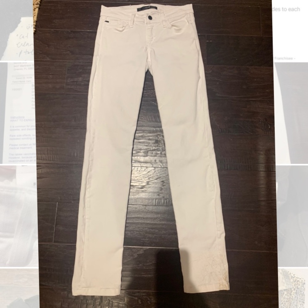 Joe’s jeans, white jeans, women’s jeans